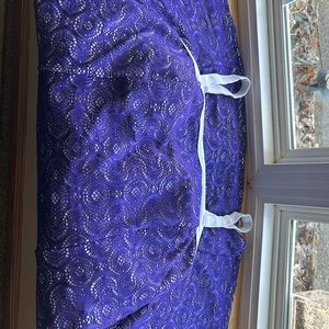 NWT purple swim dress